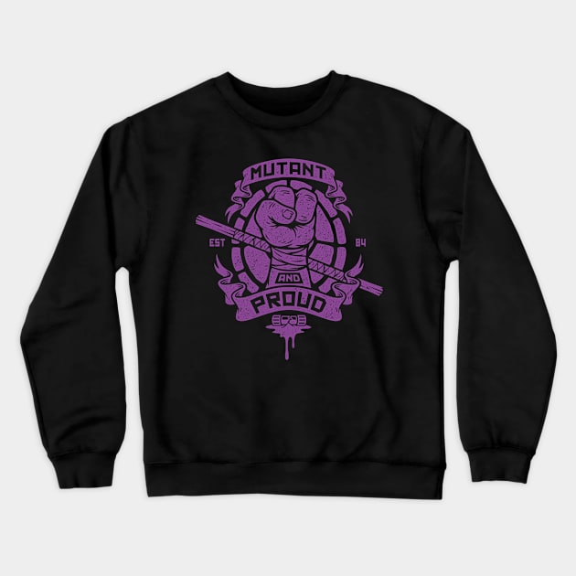 Mutant and Proud (Donny) Crewneck Sweatshirt by BWartwork